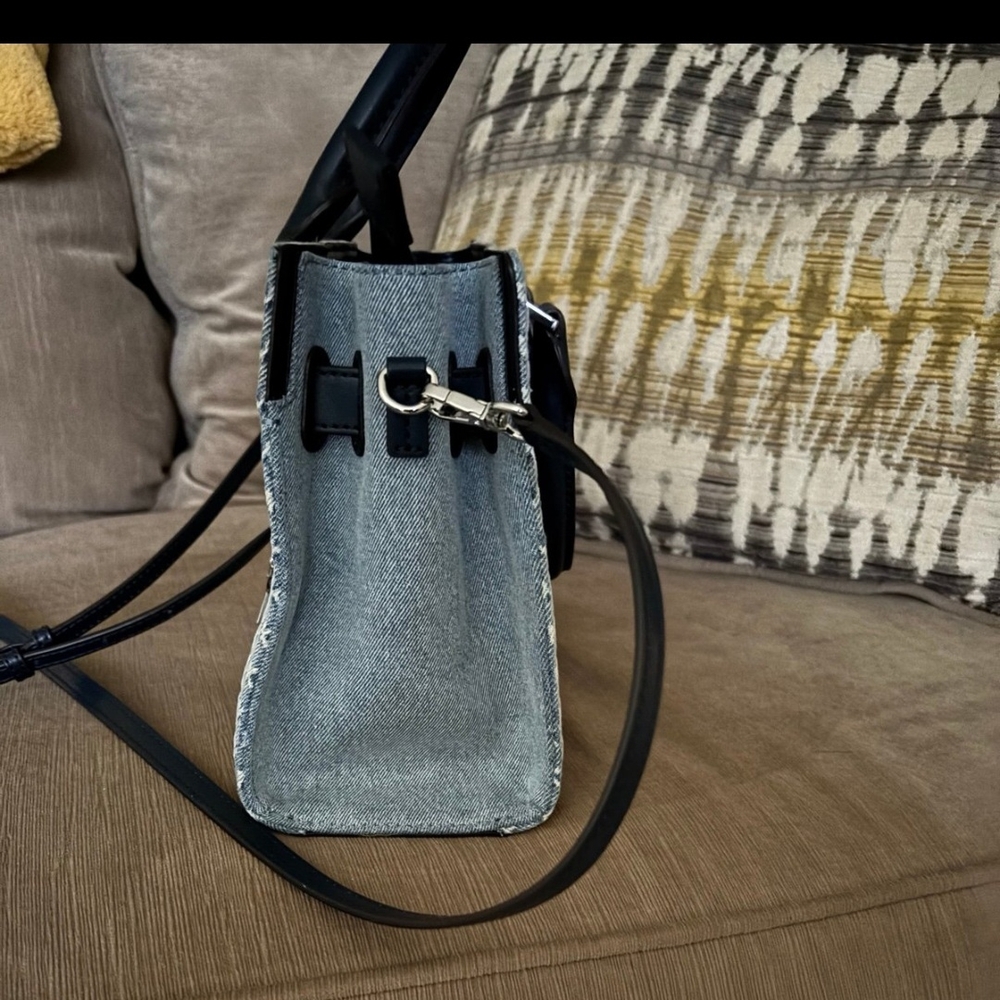Michael Kors Navy Blue and Denim Women's Bag - Picture 4 of 5